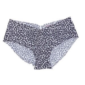 Victoria’s Secret Gray Cheetah Hipster Panties Size Medium NWT